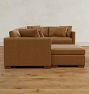 Wrenton Leather 6-Piece Sectional Sofa with Ottoman