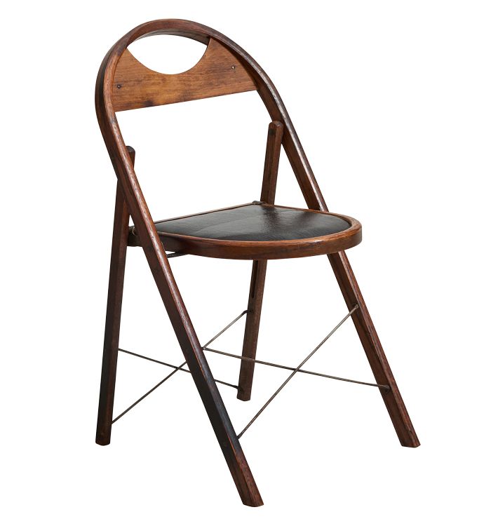 Vintage Art Deco Folding Chair