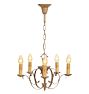 Vintage 5-Light Romance Revival Candle Chandelier