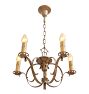 Vintage 5-Light Romance Revival Candle Chandelier