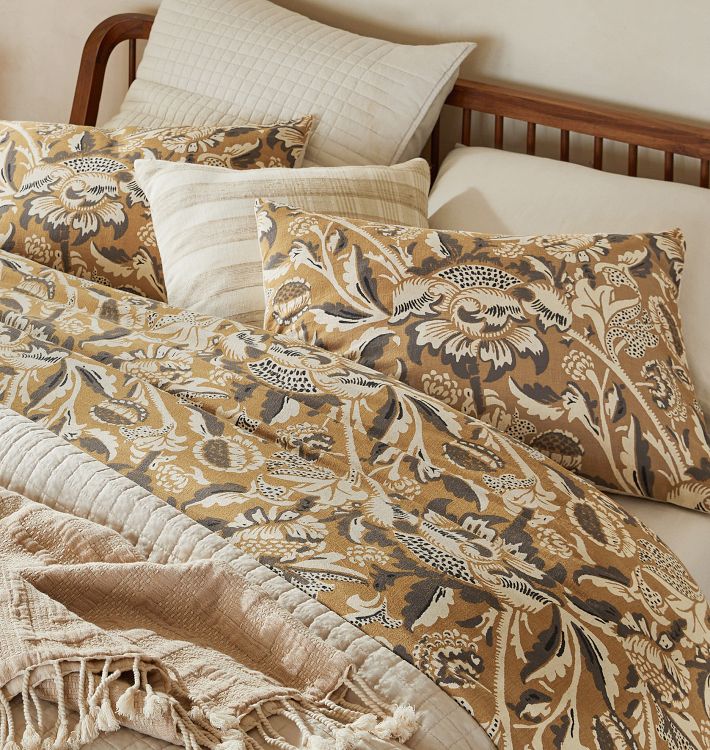 Cassia Botanical Print Duvet &amp; Shams