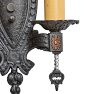 Pair of Vintage Romance Revival Double Candle Sconces
