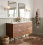 Marquam 56&quot; Teak Double Vanity