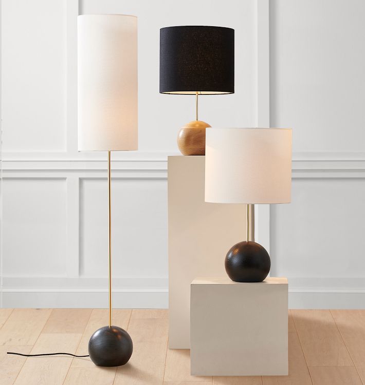 Stand Cylinder Shade Floor Lamp | Rejuvenation Stand Cylinder Shade Floor Lamp | Rejuvenation