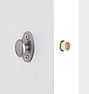 Privacy Door Lock, Brushed Nickel