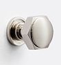 Hassalo Cabinet Knob, Polished Nickel