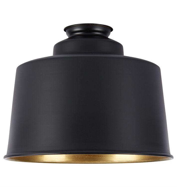 8in. Cylinder Shade - Matte Black