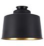 8in. Cylinder Shade - Matte Black