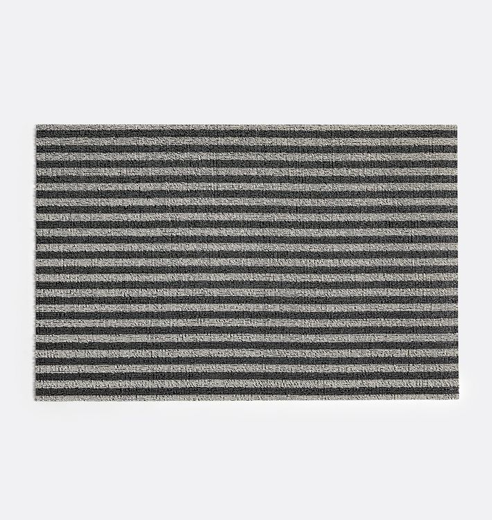 Chilewich Breton Stripe Mat, 18" x 28", Neutral