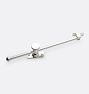 Casement Window Stay, Polished Nickel