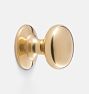 Barlow Cabinet Knob, Unlacquered Brass