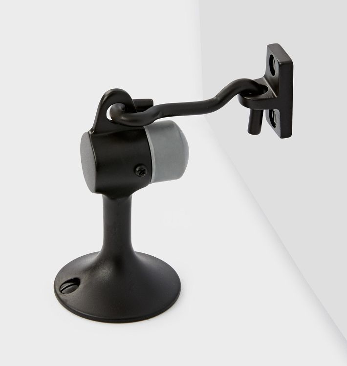 Cannon Doorstop With Hook, Oil-Rubbed Bronze