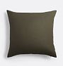 OPEN BOX Solid Linen Pillow Cover - Charcoal