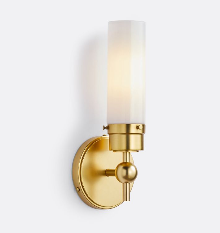 Howe Sconce, Aged Brass