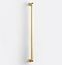 OPEN BOX Mission Appliance Pull, 18" - Unlacquered Brass