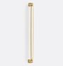 OPEN BOX Vernon Offset Appliance Pull, 12" - Aged Brass