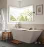 Aquaquattro Solid Surface Bathtub