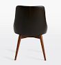 Dexter Swivel Leather Dining Chair
