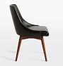 Dexter Swivel Leather Dining Chair