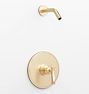 Rigdon Lever Handle Pressure Balanced Shower Set, Aged Brass