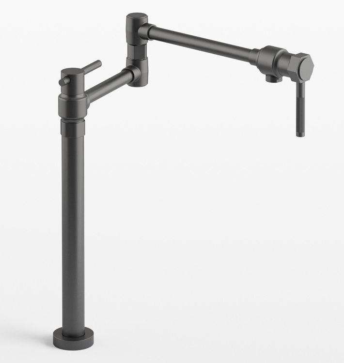 Sutton Deck Mount Pot Filler - Oil-Rubbed Bronze