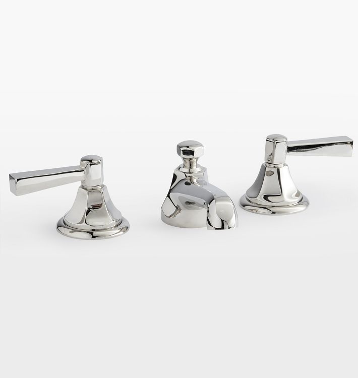 Canfield Lever Handle Widespread Bathroom Faucet - Polished Chrome