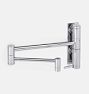 Contemporary Wall Mount Pot Filler, Polished Chrome