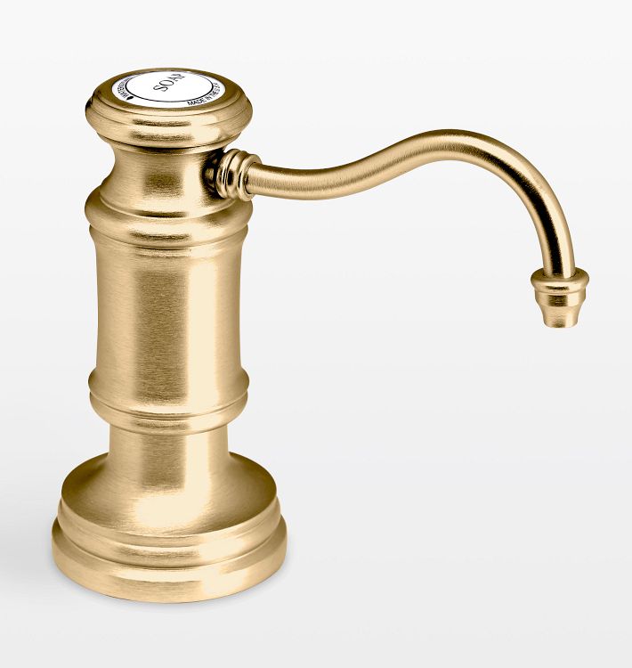 Traditional Soap Dispenser, Chardonnay