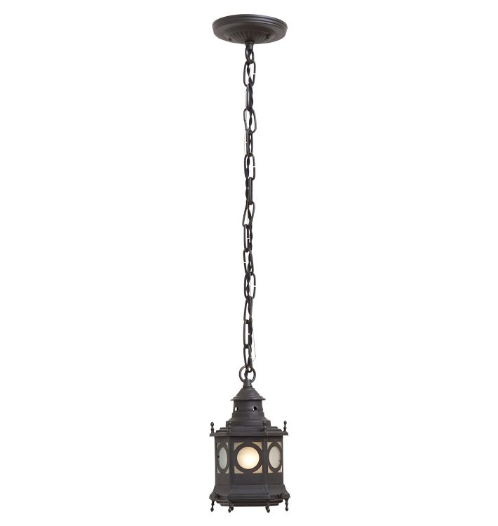 Antique Arts & Crafts Lantern Pendant
