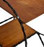 Vintage French Combination Lamp / Side Table