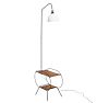 Vintage French Combination Lamp / Side Table