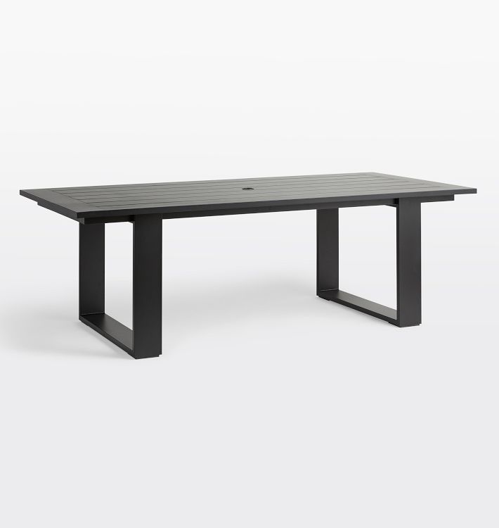 OPEN BOX: Polson Metal Outdoor Table (94")