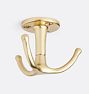 Undermount Triple Hook, Aged Brass