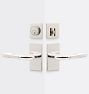Tumalo Rectangular Interior Door Hardware Tube Latch Set With Lever