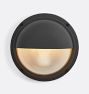 Seabeck 9&quot; Half-Lid Round Bulkhead Sconce