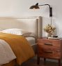 Hosford Walnut 2-Drawer Nightstand