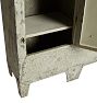 Large Industrial Riveted Steel Cabinet