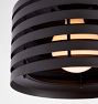 Macadam 9-1/2&quot; Semi-Flush Mount