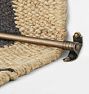 Plain Finial Stair Rod, Burnished Antique