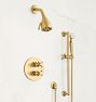 Connor Cross Handle Thermostatic Shower Set With Handshower
