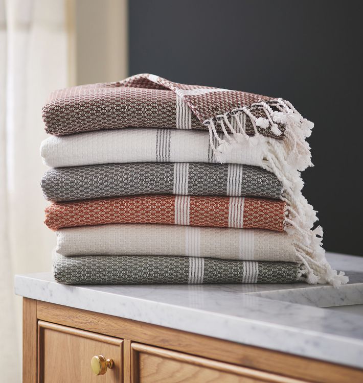 Pebbled Turkish Cotton Organic Towel