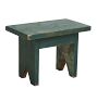 Petite Vintage Painted Footstool