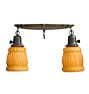 Vintage Flush Mount Loop To Lopp Classical Revival