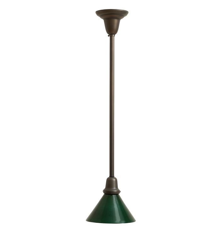 Vintage Pendant A&V Green Shade