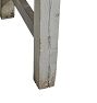 Worn Industrial Grey Painted Workbench