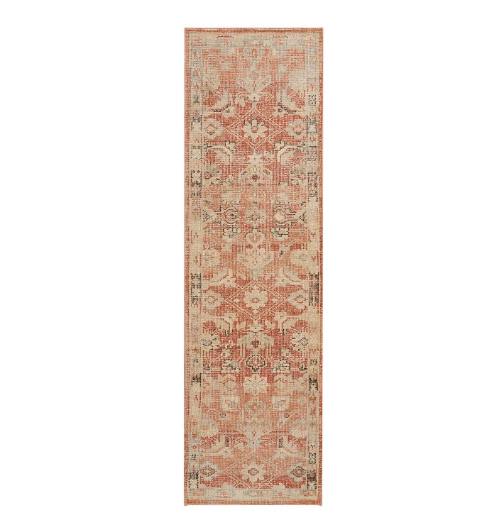 Open Box: Folley Hand-Knotted Rug - 2-1/2' x 9'