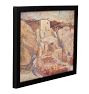 Vintage Desert Pueblo Painting on Board