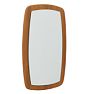 Mid-Century Veneered Wall Mirror
