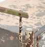 Vintage Industrial Steel Single-Drawer Medical Cabinet