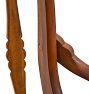 Vintage Traditional Caned Seat and Turned Leg Dining Chair Set